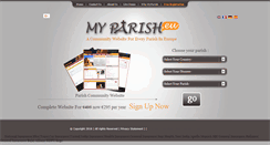 Desktop Screenshot of myparish.eu